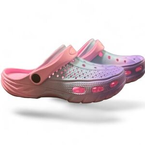 Stylish Gradient Pink and Purple Women's Mules